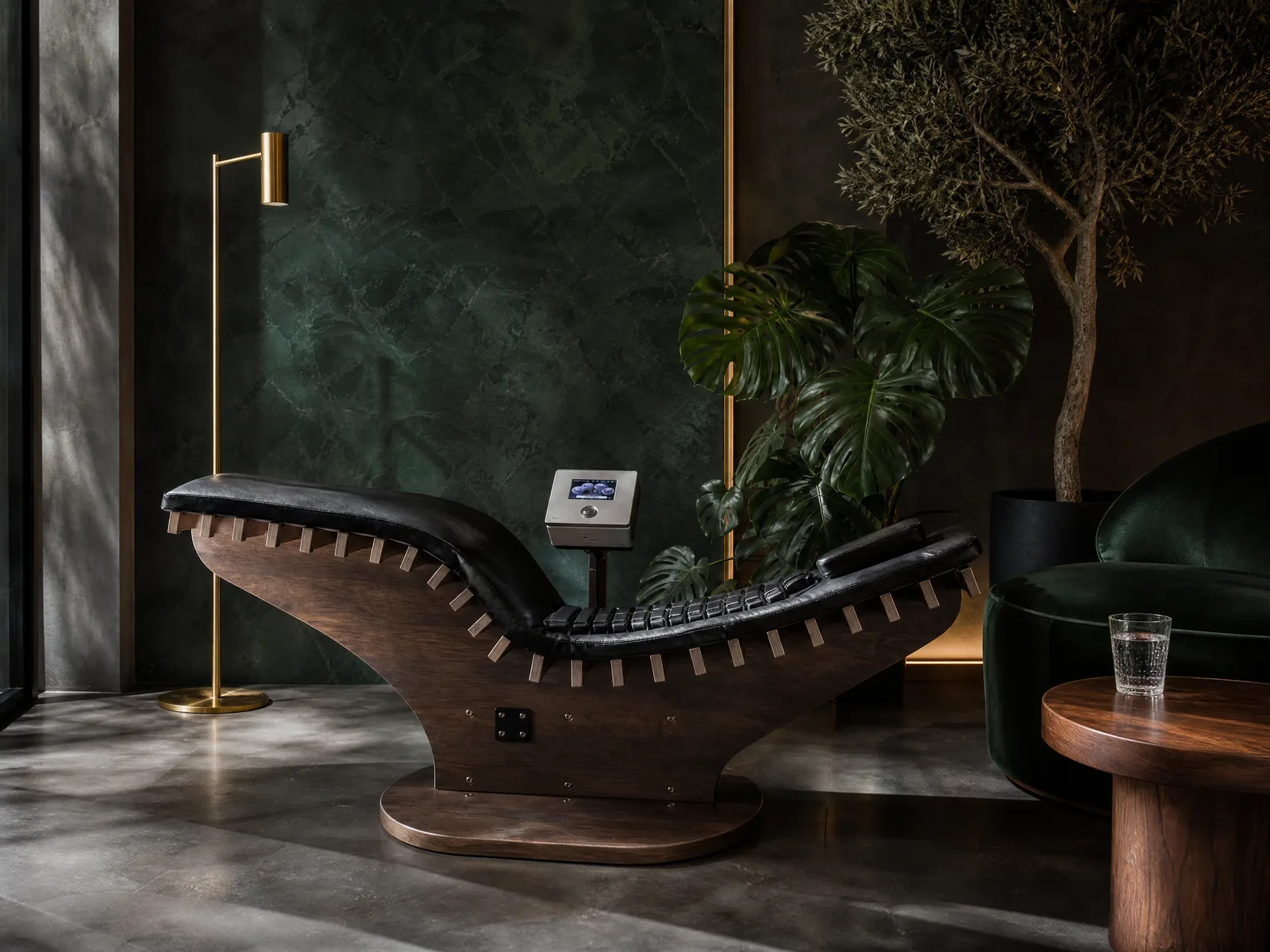 Back-relaxation lounger