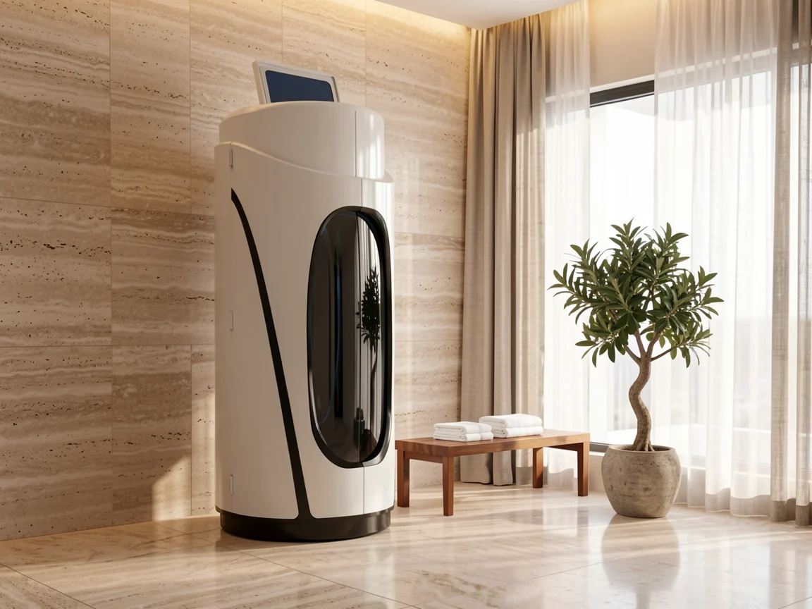 Liquid-nitrogen cryo chamber
