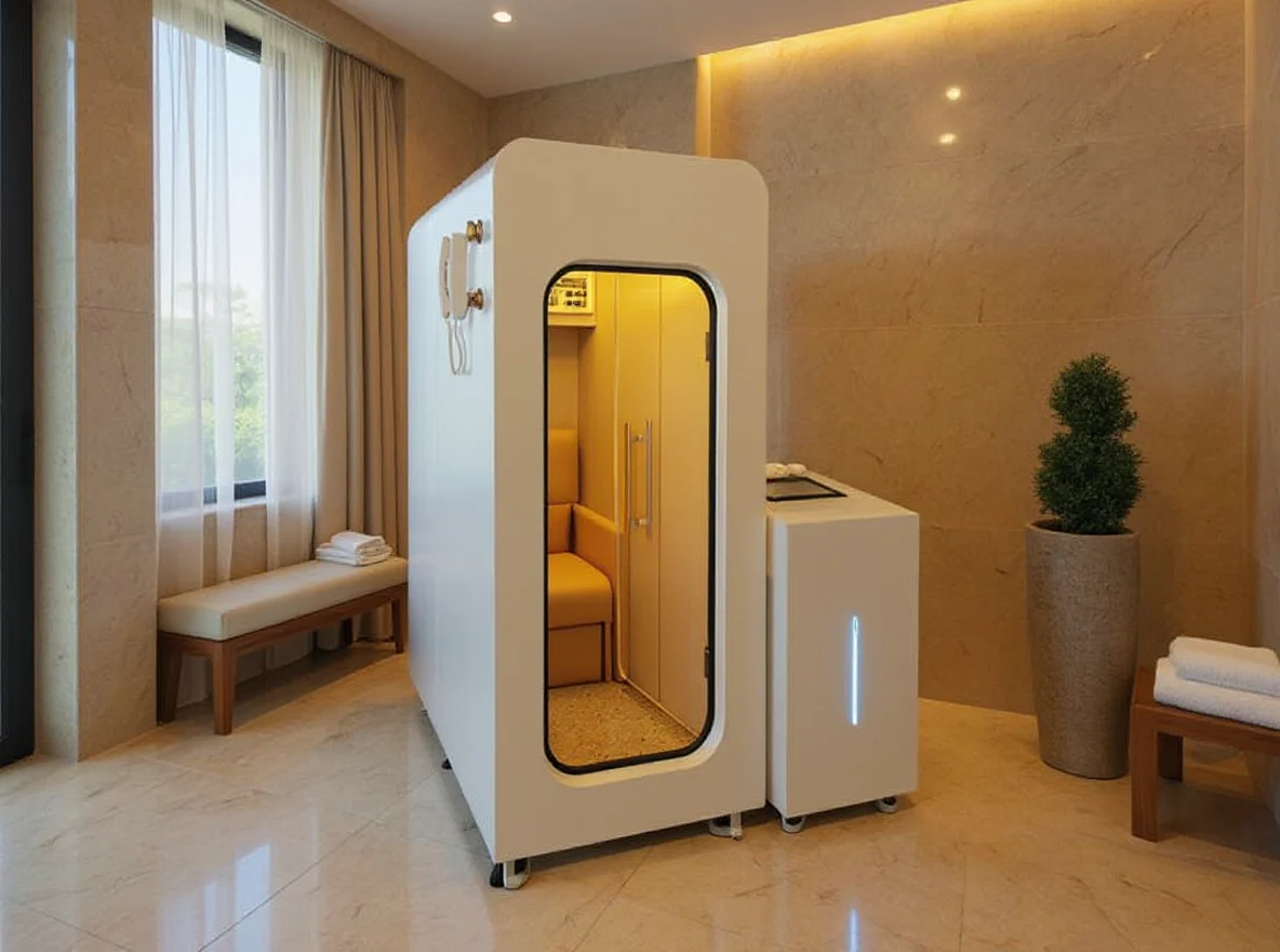 Hard hyperbaric cabin for one
