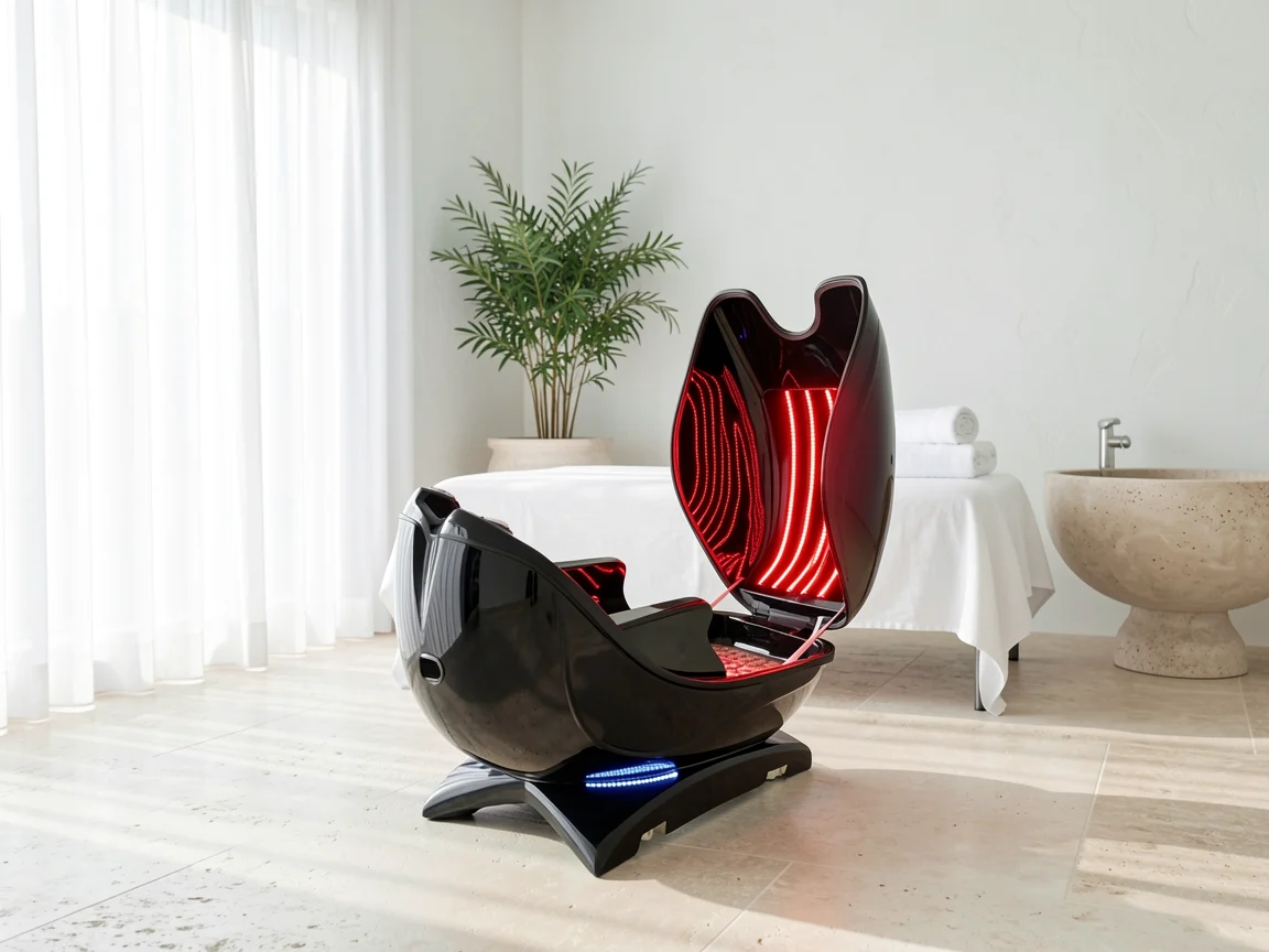 Infrared and red-light capsule