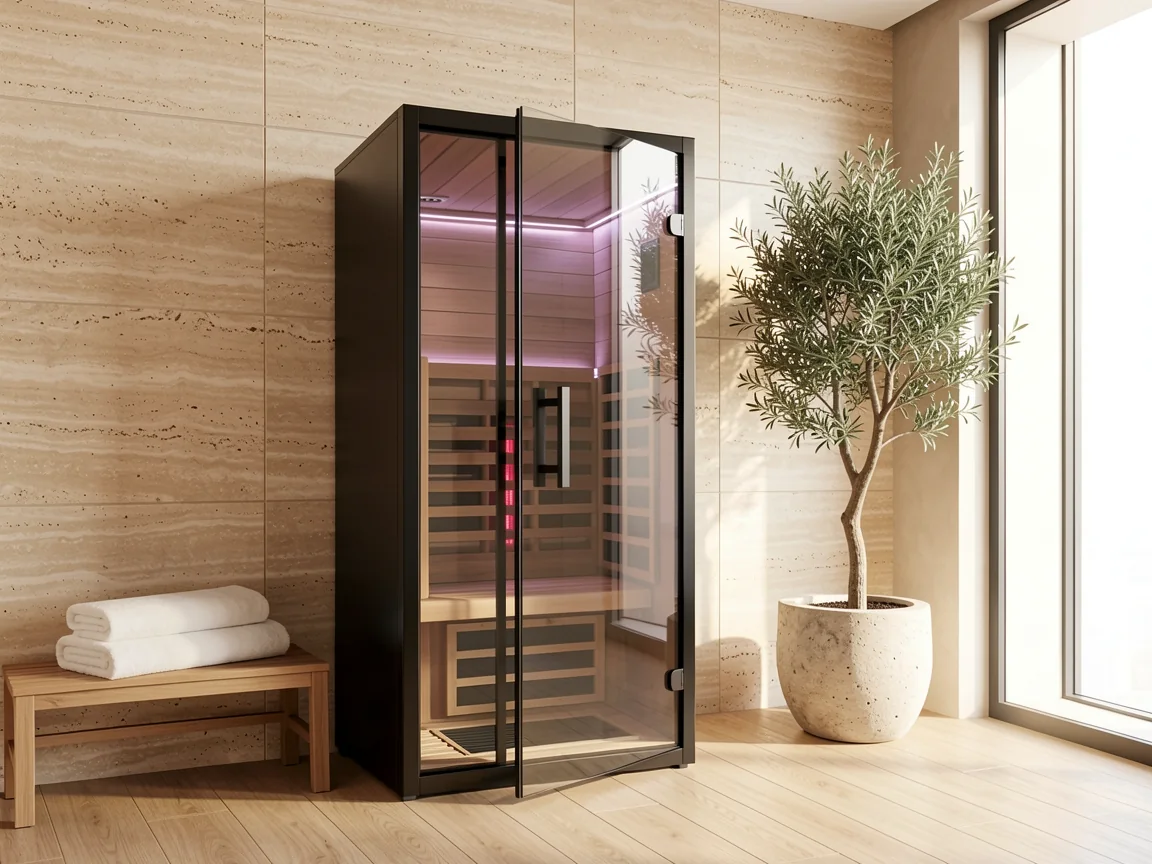 WYVA Aura I infrared sauna for one