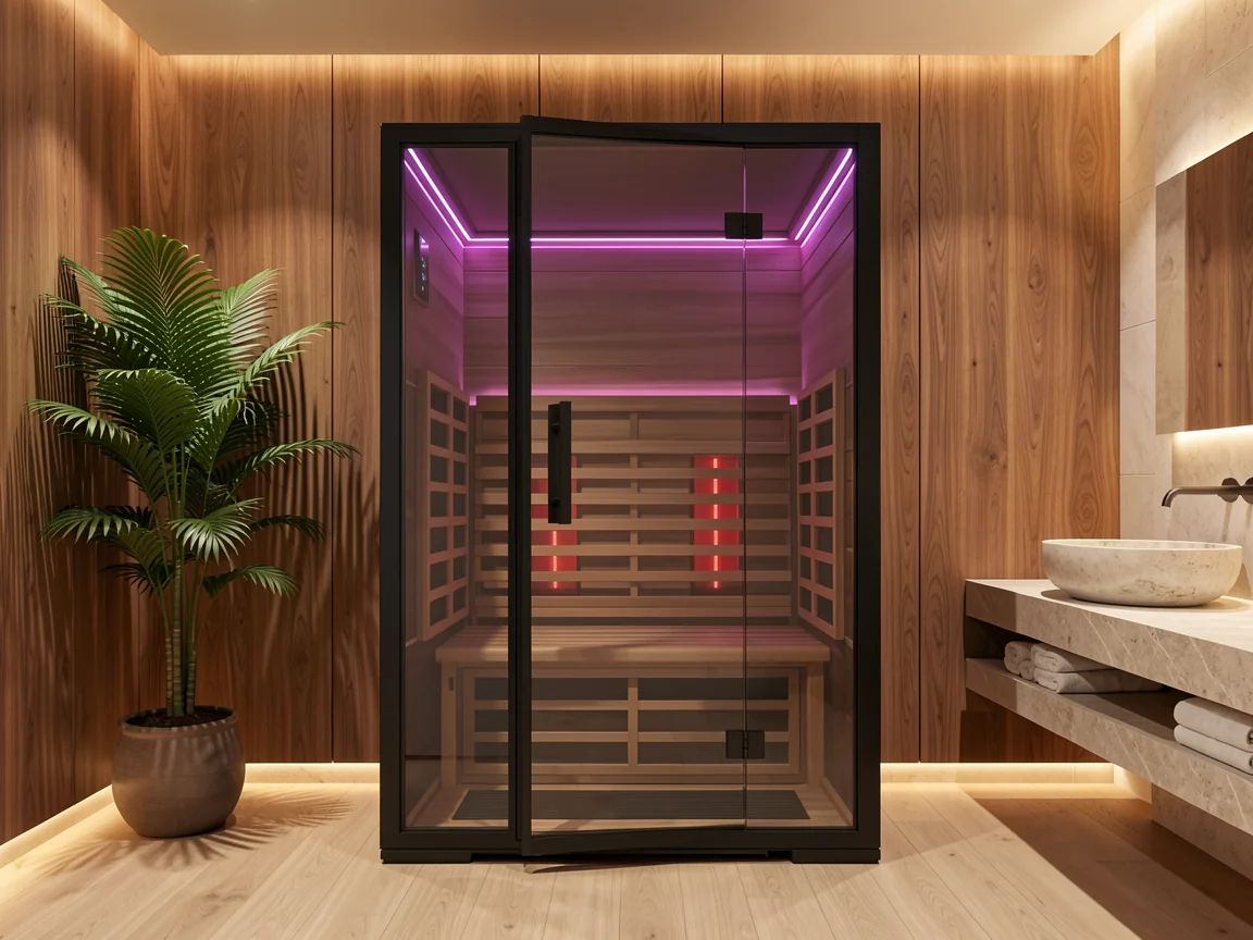WYVA Aura II infrared sauna for two