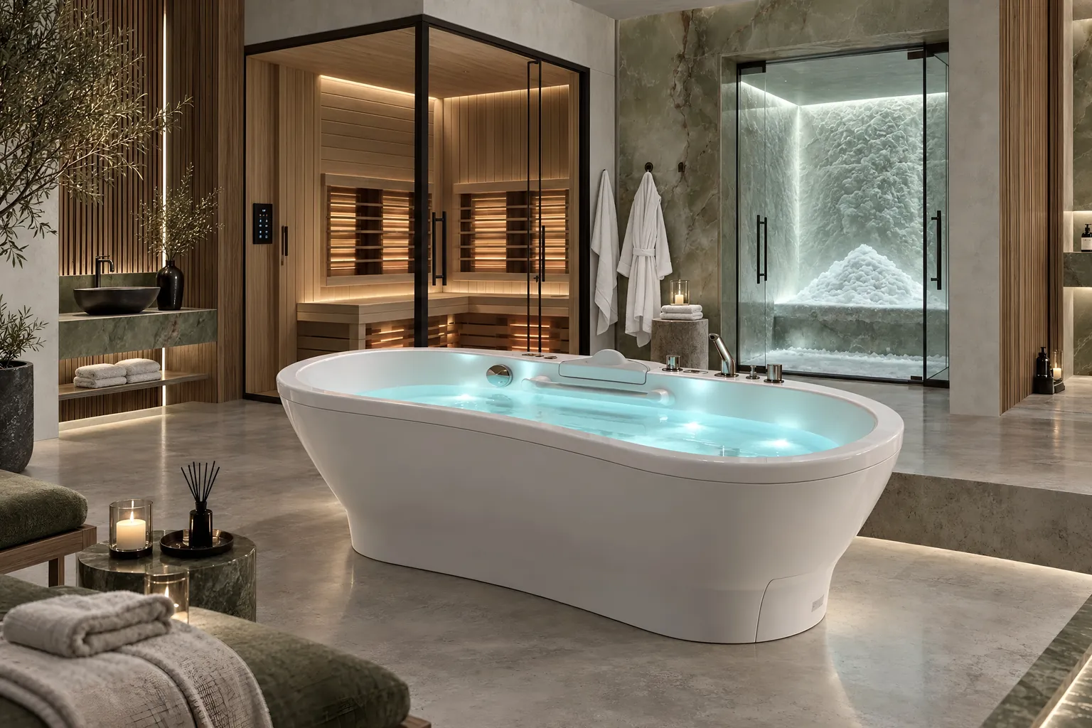 Multisensory wellness bath
